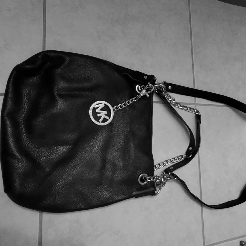 Michael Kors Black leather bag